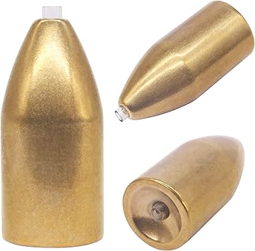 Amazon Yzd ブラスシンカー 28ｇ 1oz 5個 保護チューブ入り Yzd オモリ シンカー