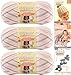 Bernat Softee Baby Yarn 3 Pack Bundle Includes 3 Patterns DK Light Worsted #3