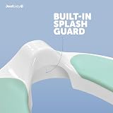 Jool Baby Potty Training Seat with Handles Aqua Fits Round & Oval Toilets view 4