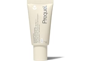 Prequel Skin Sun Barrier Mineral Sunscreen SPF 50. PA++++ Broad Spectrum Zinc Oxide Sunblock with Semi-Transparent Lightweight Texture. Moisturizing UV Defense for Face. Travel Size, 1.7oz