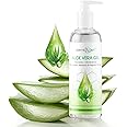 DERMAXGEN Aloe Vera Gel with Witch Hazel, Vitamin C, and Vitamin E - Skin Soothes, Moisture, and Repair Formula for Face and Body - Nutrient-Rich, Organic 100% Pure Aloe Vera - 12 FL OZ