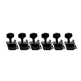 Musiclily 6 inline Semi Closed Guitar Tuners Tuning