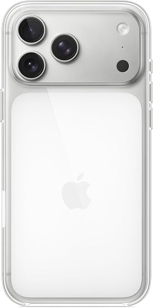 Apple iPhone 17 Pro Max Clear Case with MagSafe MagSafe and Camera Control: Lightweight Phone Case, Wireless Charging Compati