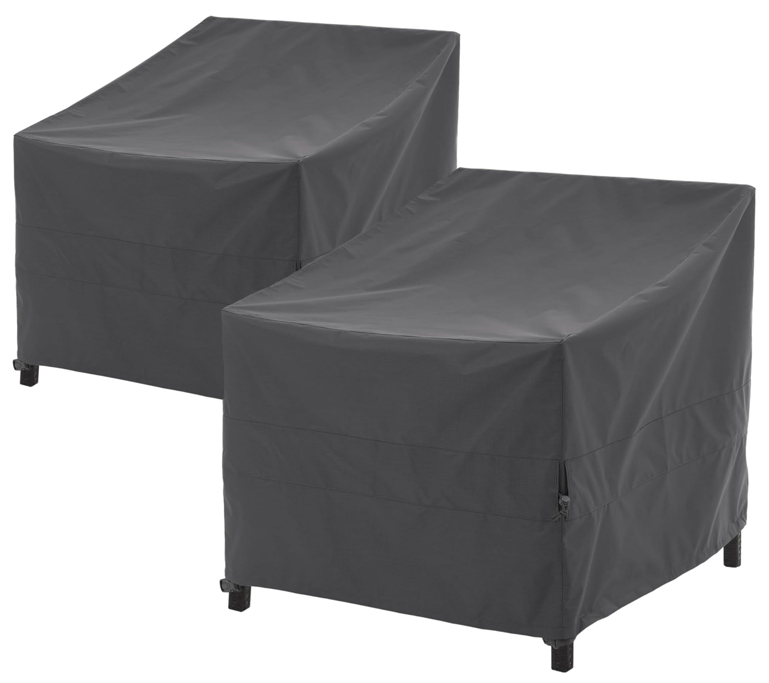 F&J Outdoors Garden Chair Covers Waterproof Wind Resistant Design for Outdoor High-back Patio Furniture Covers Weatherproof for Sedia a sdraio Adirondack 74x76x66/91cm Winter Specific