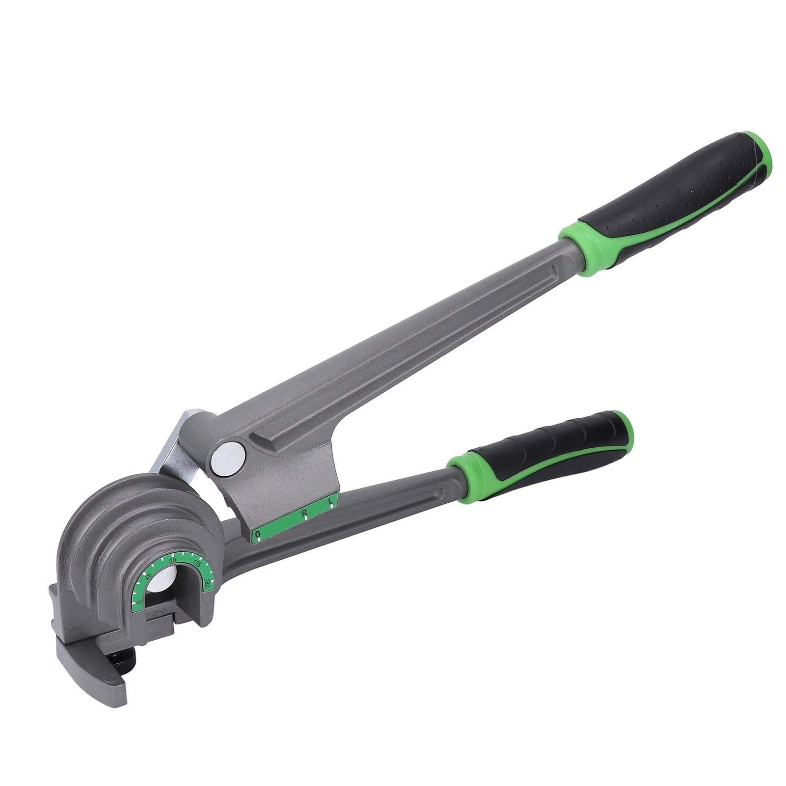 Tube Bender, 180° Pipe Bender for 1/4, 3/8, 1/2, 3 in 1 Manual Level Tubing Bender, Copper Aluminum Tubes Bending Tool for Air Conditioning Refrigeration Repair