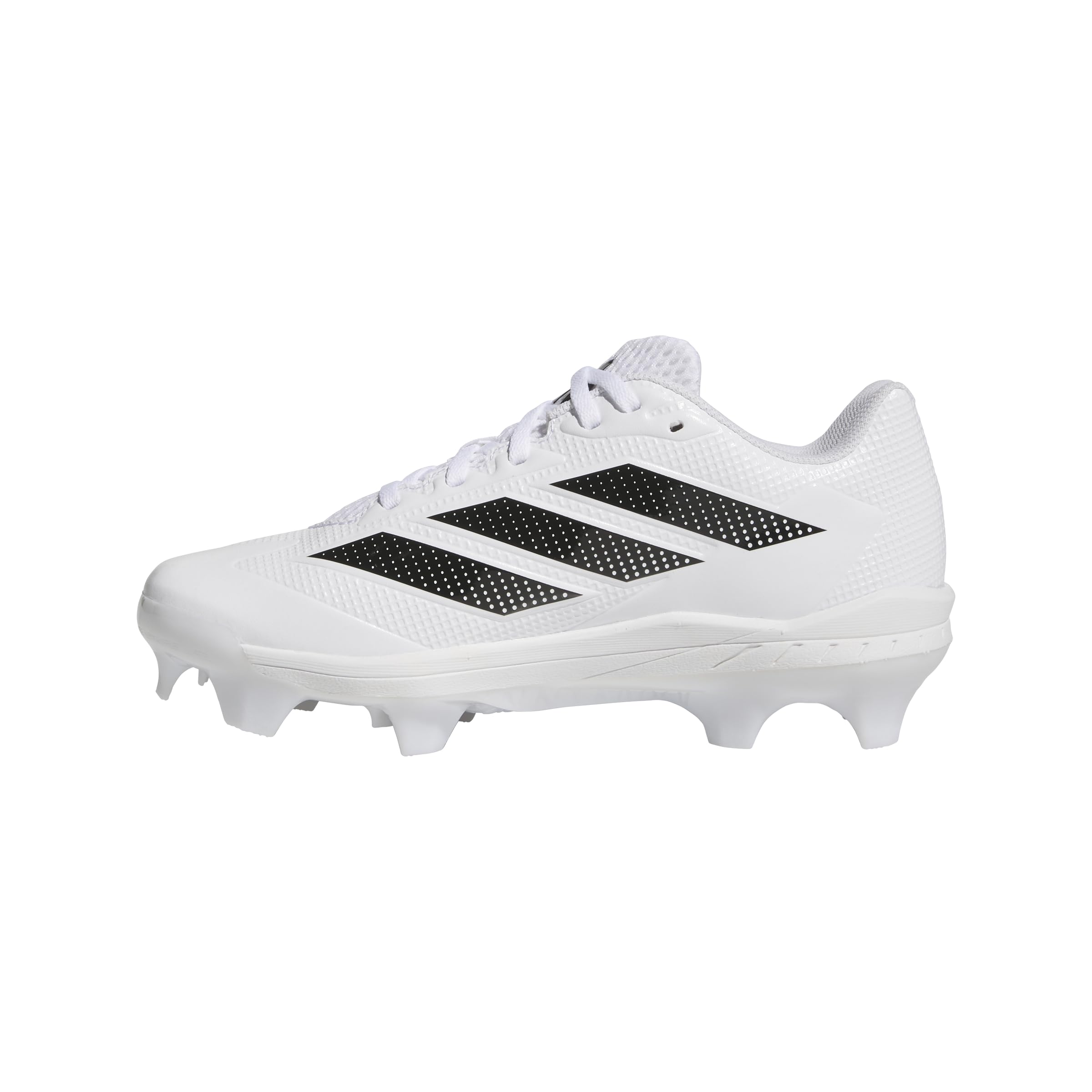 adidas Women’s Adizero Instinct 2.0 TPU TD Softball, White/Black/Black, 12