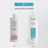 Nioxin System 3 Scalp + Hair Conditioner 1L for Dry Coloured Hair Thickening view 9