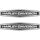 Motorcycle Signature Logo Design Sticker Vinyl Decal #2 Piece Moto HD Club 1.5"x8"