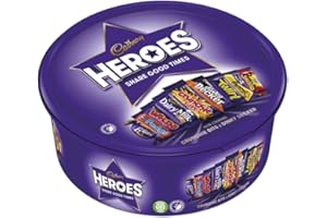 Cadbury Heroes Assorted Chocolate Tub 550G