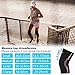 ASOONYUM Compression Knee Sleeve Running - Best Knee Brace for Meniscus Tear, Arthritis, Injury Recovery, Knee Support for CrossFit, Basketball Sports - Pair Wrap