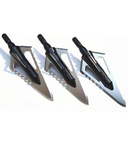 thumbnail image 2 of Stinger 2 Blade Arrow Broadhead - 85 Grain Pack Of 3 For Hunting 2 of 12