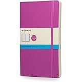 Moleskine Classic Colored Notebook, Large, Dotted, Orchid Purple, Soft Cover (5 x 8.25)