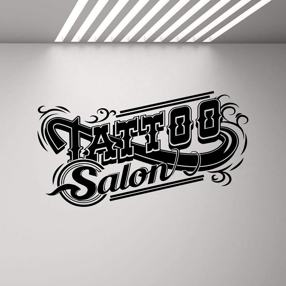 Ajcwhml Tattoo Salon Tatuajes de Pared Tattoo Shop Logo Logo Sticker