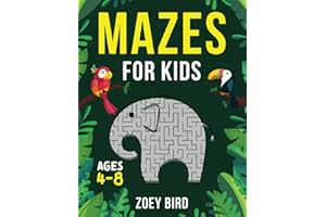 Mazes for Kids, Volume 2: Maze Activity Book for Ages 4 – 8