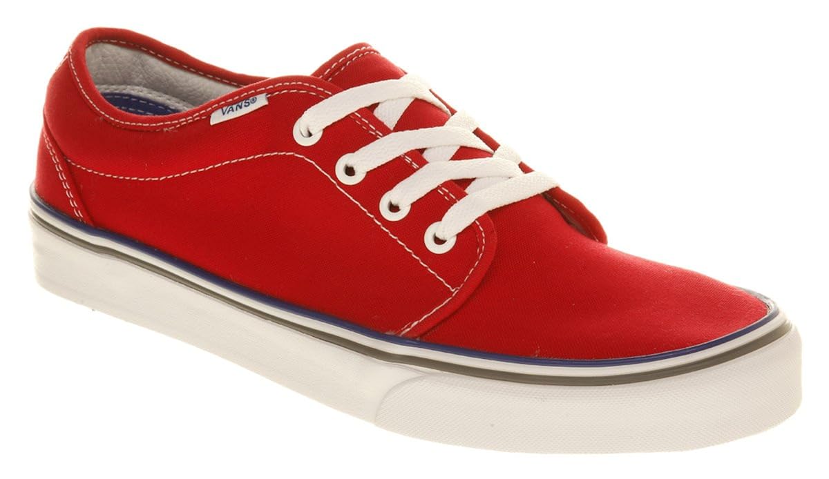 vans vulcanized red