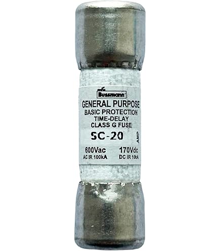 10pc new Bussmann SC-20 SC 20A 600Vac Time Delay Class G Fuse Free shipping #F