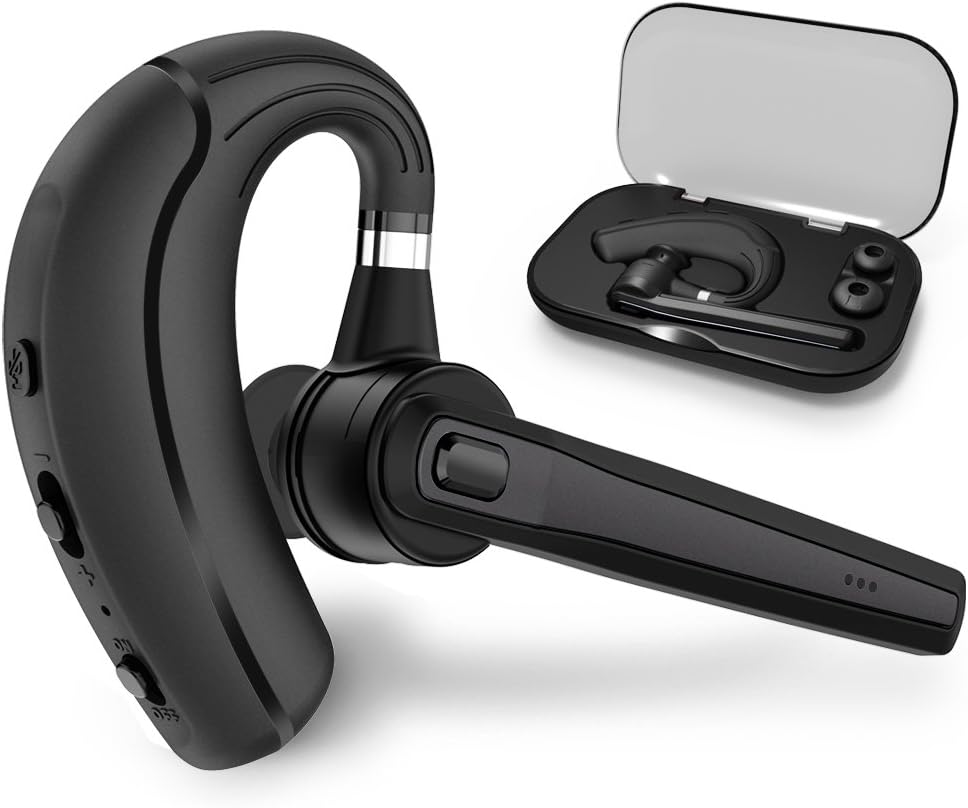 Bluetoothヘッドセット ワイヤレスヘッドセット ハンズフリーイヤホンヘッドフォン Iphone用携帯電話に対応した駆動用内蔵マイク ヘッドセット 通販 Amazon