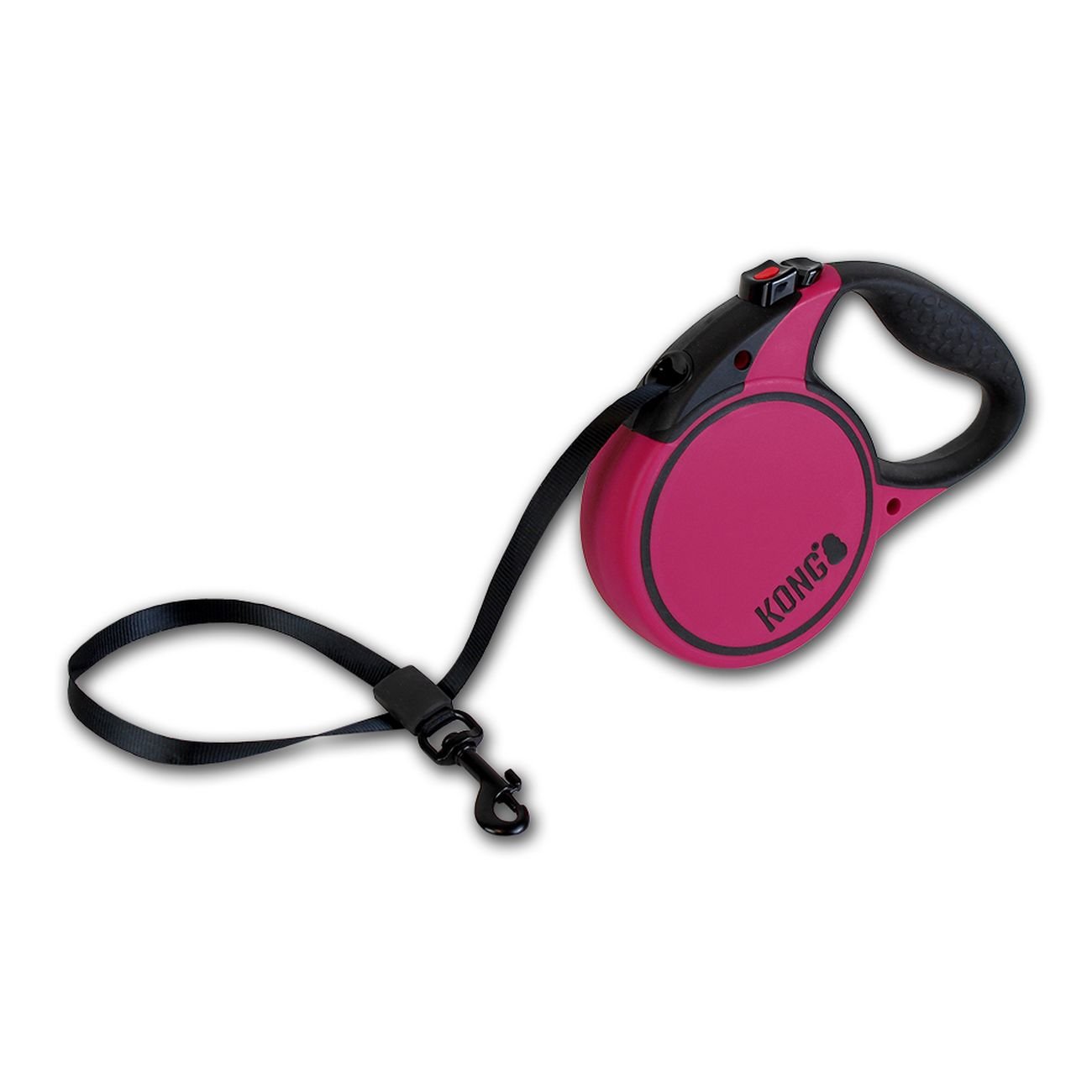 KONG Terrain Retractable Dog Leash, Small, Fuschia, 5m Tape