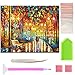 5D Diamond Painting Full Drill Kits 16X12inch Cross Stitch Set Scenery Rhinestone Embroidery for Wall Decoration Home Decor (Urban lovers)