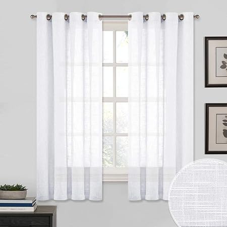 Pony Dance Tende Trasparenti Per Camera Da Letto Tendaggi Per Cameretta Bambina Tendine Vintagetessuti Lino Morbidi 2 Pezzi 132 X 160 Cm L X A