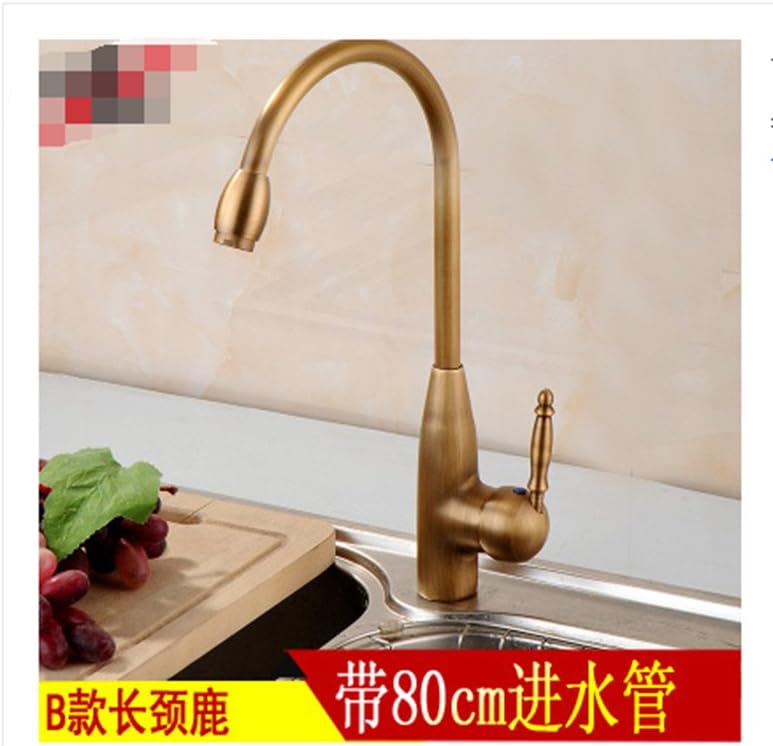 Kitchen wash basin basin stainless steel copper space aluminum alloy hot and cold water faucet