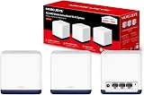 MERCUSYS Halo H50G AC1900 WiFi Mesh System 3-Pack Dual Band Extender Booster
