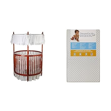 circular crib mattress