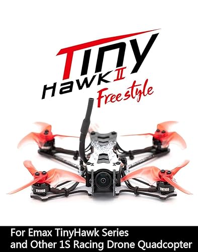 SoloGood 6PCS EMAX 450mAh 1S LiPo Battery HV 80C Tinyhawk