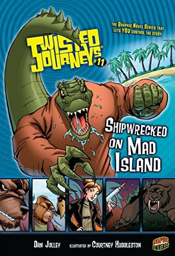 Shipwrecked on Mad Island: Book 11 (Twisted Journeys ®) Paperback – August 1, 2009