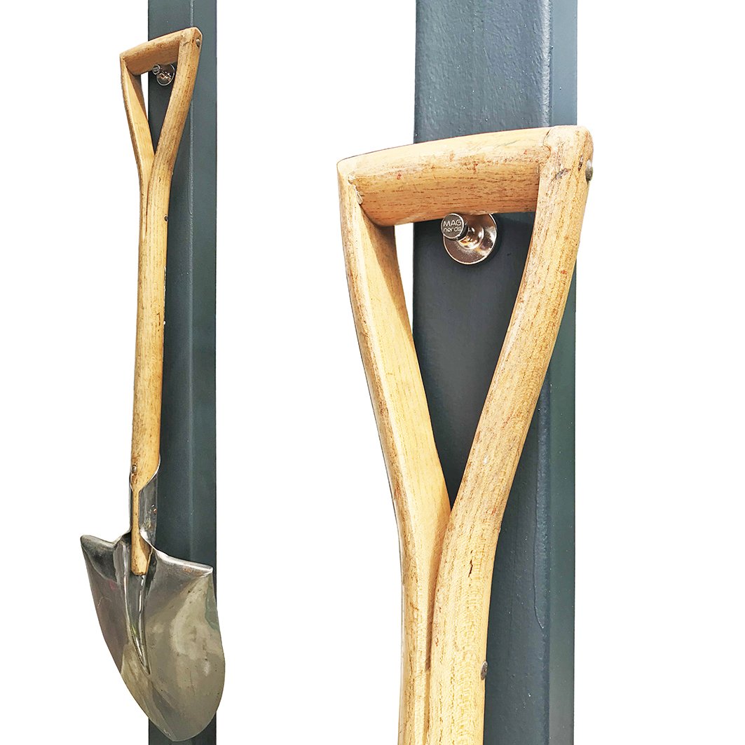 MAGNERDS 2Pack Heavy Duty Steel Coat Hooks with AntiScratch