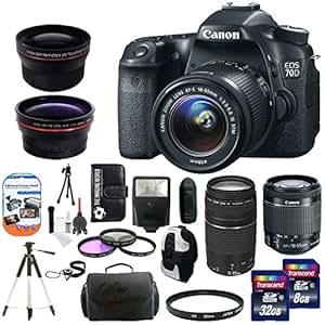Amazon.com : Canon EOS 70D 20.2 MP Digital SLR Camera with