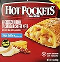 Hot Pockets, Chicken, Bacon Cheddar Cheese Melt, 2 sandwiches, 9 oz (Frozen)