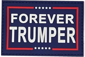 SECRET SQUIRREL CHALLENGE COINS Forever Trumper PVC Patch 3x2 inches Hook and Loop