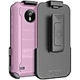 BELTRON Omnipod 5 Case with Belt Clip, Slim Protective Grip Case with Reinforced Technology Designed to Protect Omnipod 5 Receiver (Strong & Durable Rotating Clip Case) (Lavender)