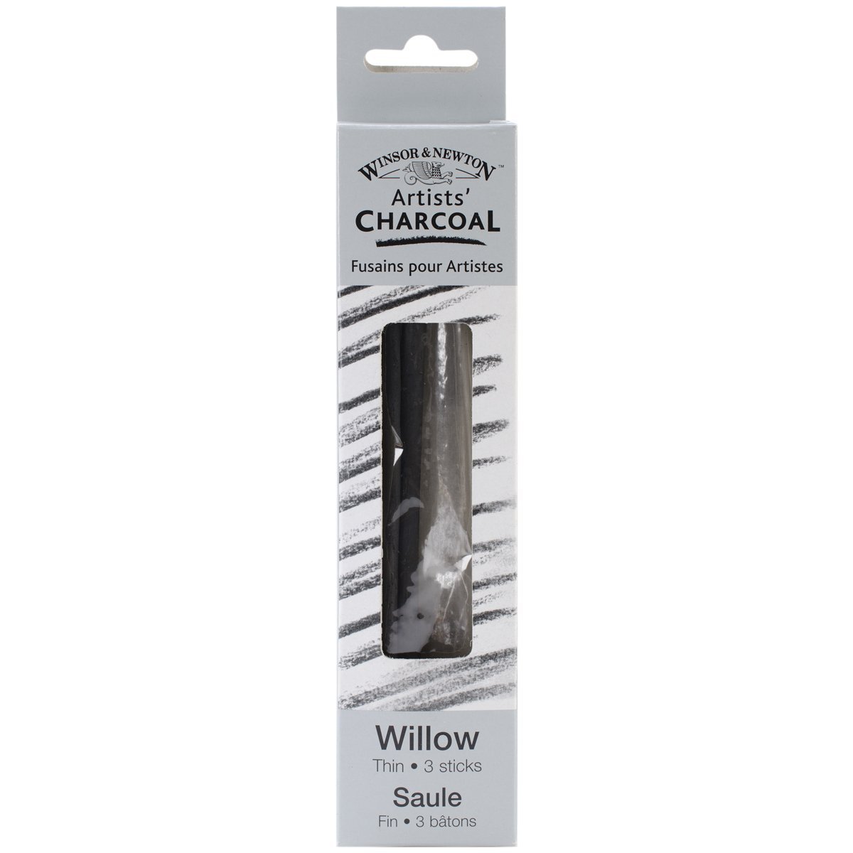Winsor & Newton Thin Charcoal Stick (Pack of 3)