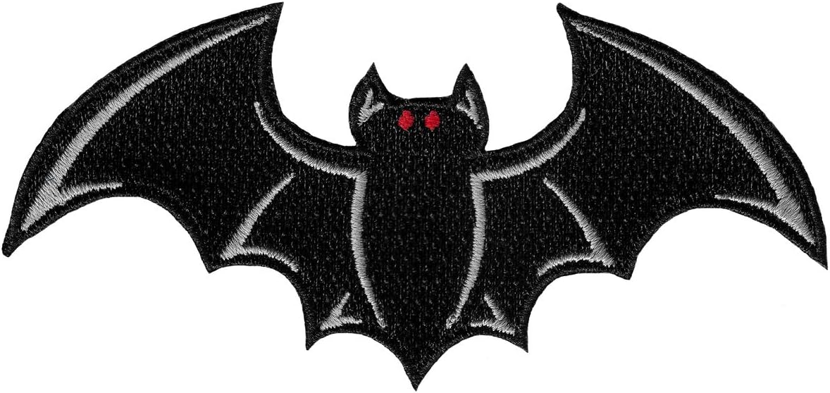 Amazoncom vampire bat patch embroidered ironon halloween black wings Amazoncom vampire bat patch embroidered ironon halloween black wings