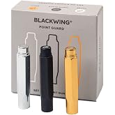 Blackwing Point Guards, Pencil Cap Protectors, Gold, Silver, Black, 3 Pack