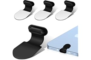 Anti-Lost Anti Dust Plug for iPhone 14 13 12 11 Pro Max, Senbos 4 PCS Anti Dust Plug Set Charging Plug Dust Cover Compatible with iPhone 14 13, 12, 11, Pro, Max/X/XS/XR, 7, 8 Plus, for iPad Mini/Air
