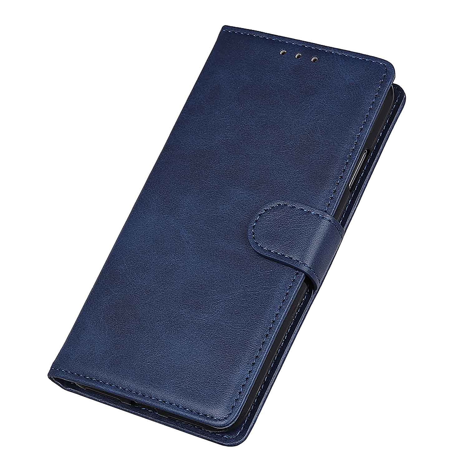 WBWONE Leather Folio Cover for Xiaomi Mi 13 Ultra Case, Book Design Magnetic Closure Full Protection Case Flip Wallet with [Kickstand]& [Card Slots], Blue