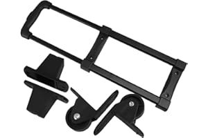 TOYANDONA Replacement Speaker Port for Home Audio Telescopic Metal Handle Foldable Design Speaker Pull Handle for Stage Car Easy Transport