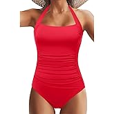 Tempt Me Women One Piece Swimsuits Tummy Control Bathing Suits Push up Full Coverage Swimwear
