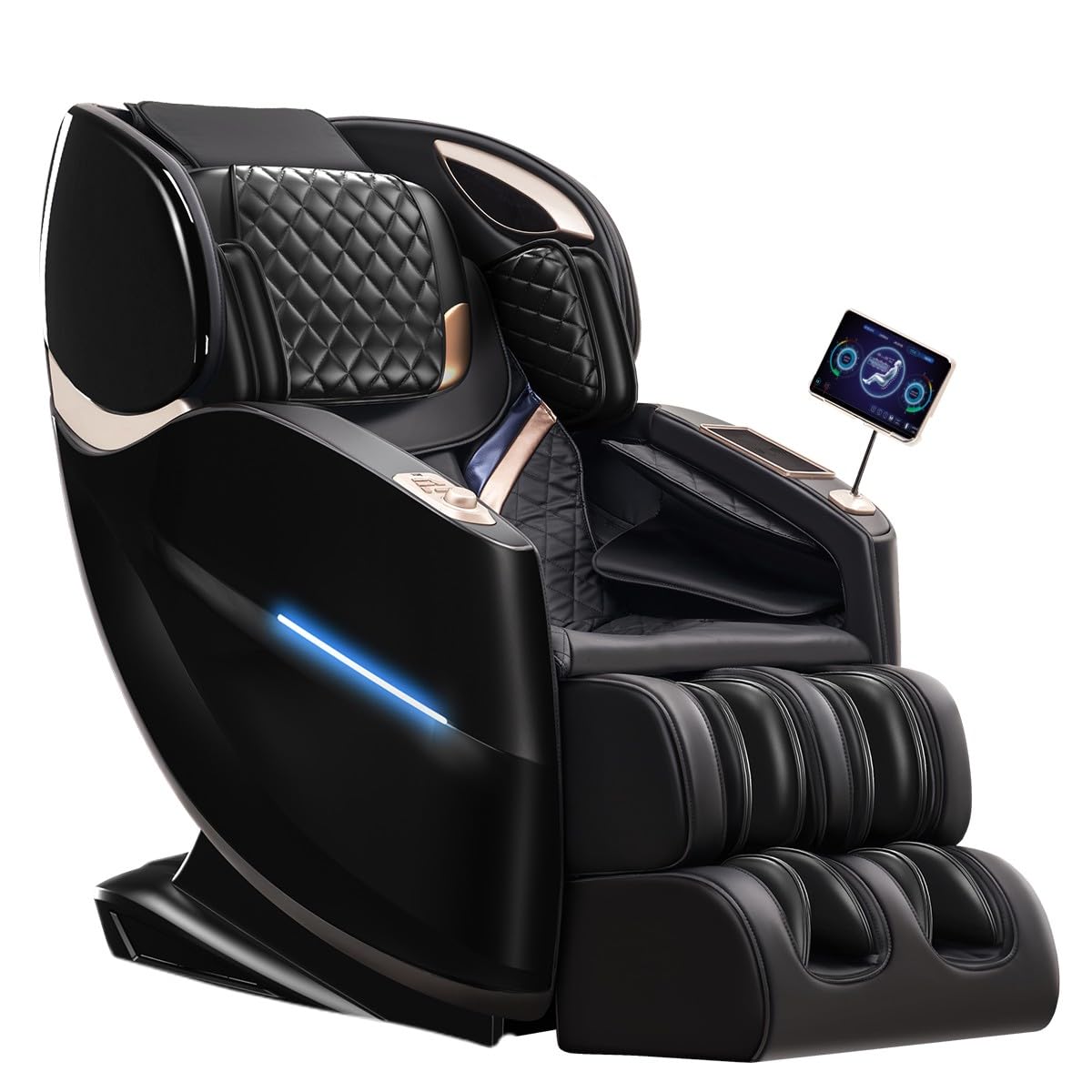 Zero Gravity Massage Chair with Hip Heating, Foot Massage & Full Airbag Coverage – Full Body Recliner for Home or Office Relaxation