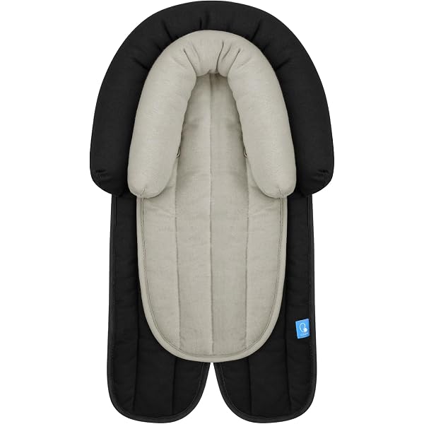 thumbnail image 2 of Soft Minky Baby Carseat Head Neck Body Support Pillow And Strap Cover 2 of 14