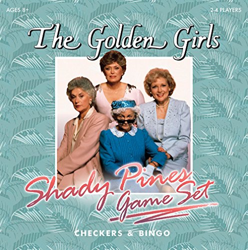 USAopoly Golden Girls Checkers & Bingo Set