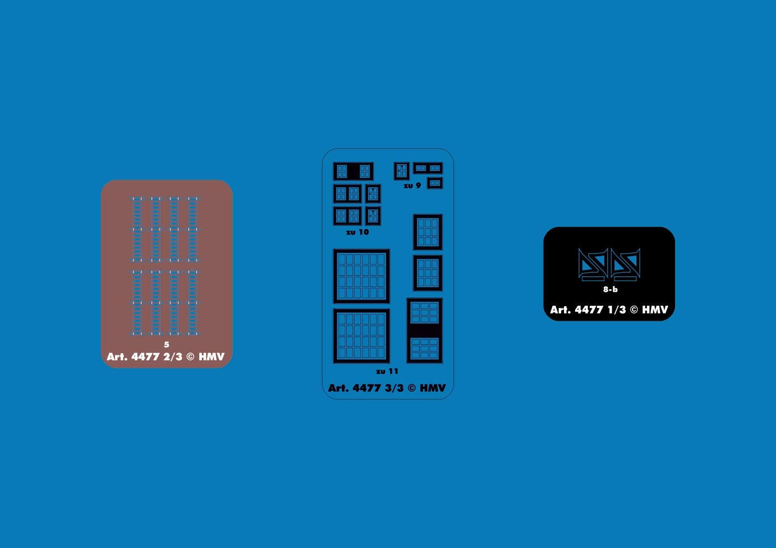 HMV 4477 Lasercut-Detailset for Loading Dock