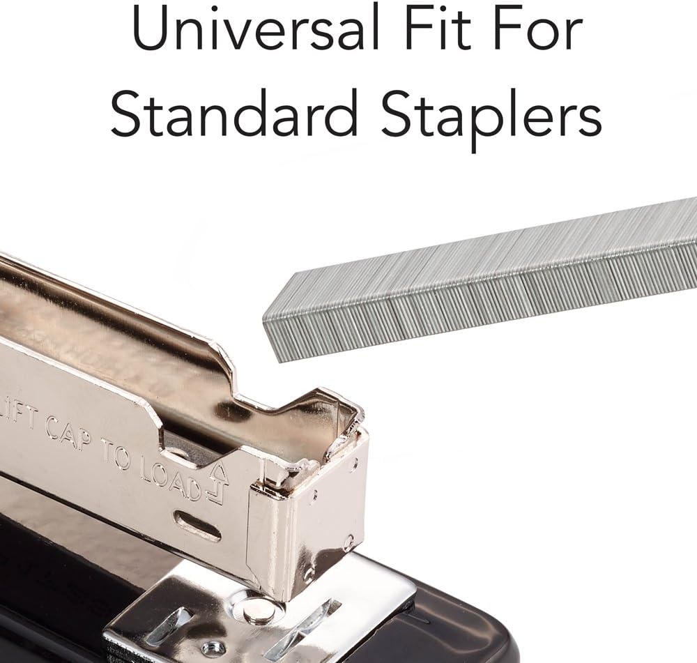 Swingline Staples, Standard, 1/4 inches Length, 210/Strip, 5000/Box, 1 Box (35108) : General Purpose Staples : Office Products