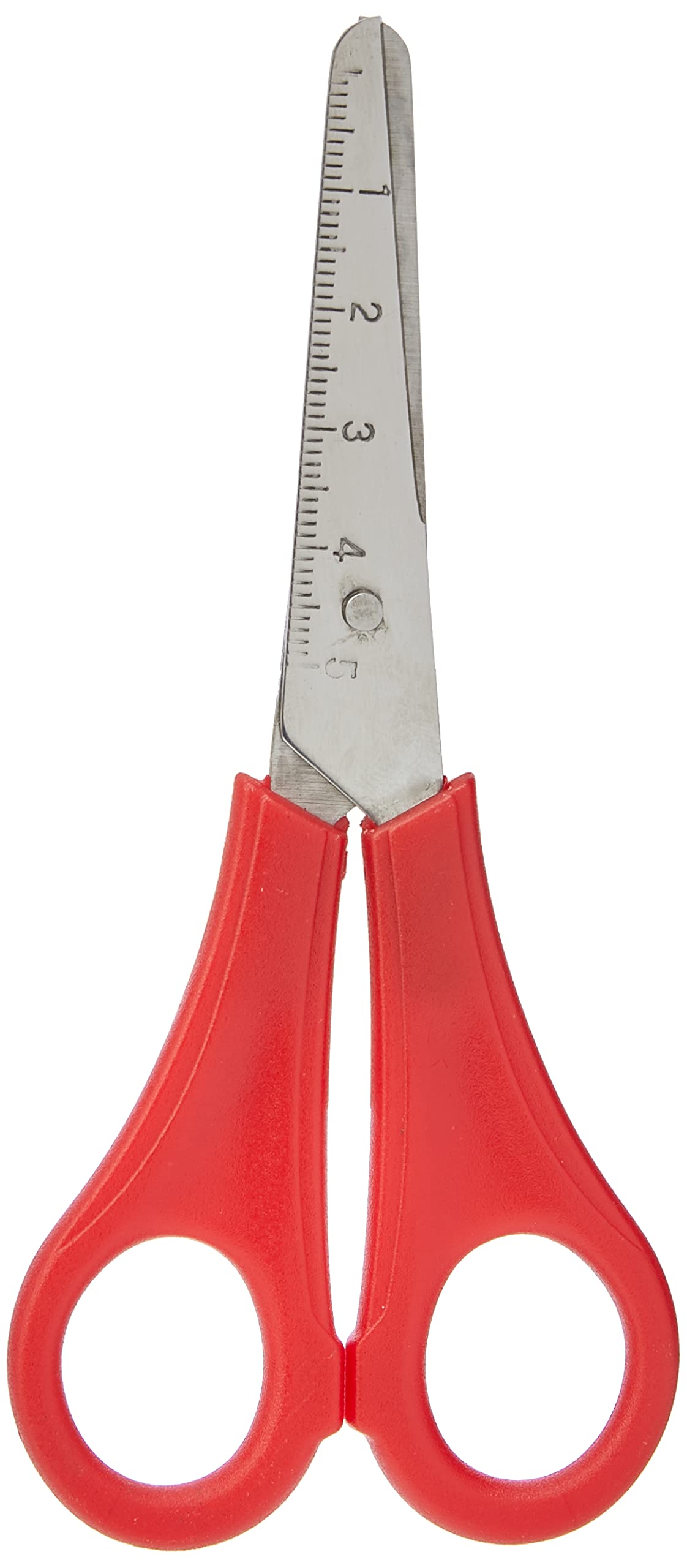 5 Star School Scissors 130mm, Red