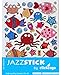 Jazzstick 200 Glitter Cute Fish, Octopus, Crab Decorative Sticker 10 Sheets (VST09A04)