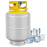 FAHKNS Refrigerant Tank 50 LB Reusable Recovery