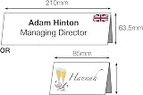 DECAdry Place Cards Folding 200gsm 85x46mm 132 Cards OCB3713-3 Pack view 2